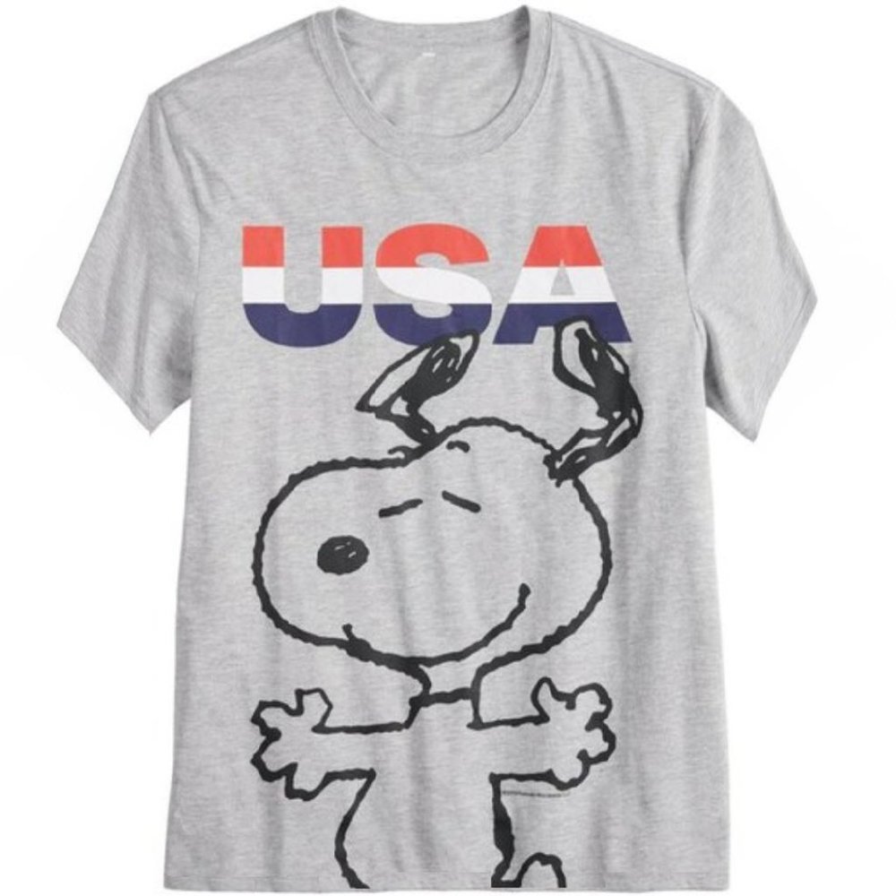Snoopy USA Patriotic Tee